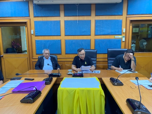 การประชุมหัวหน้าส่วนราชการ ประจำเดือนพฤศจิกายน 2568