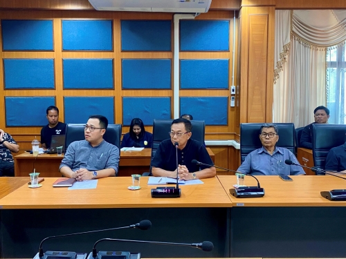 ประชุมเตรียมความพร้อมงานสงกรานต์ ประจำปี 2569