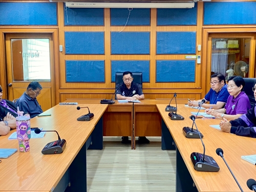 การประชุมหัวหน้าส่วนราชการ ประจำเดือนพฤษภาคม 2569