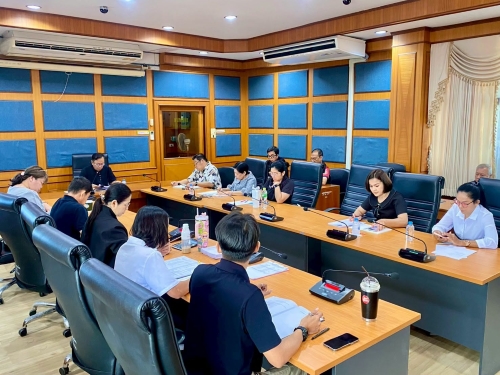 การประชุมหัวหน้าส่วนราชการ ประจำเดือน กรกฎาคม 2569