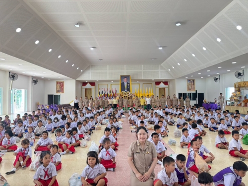 พิธีทำบุญตักบาตรถวายเป็นพระราชกุศลแด่ พระบาทสมเด็จพระปรเมนทรรามาธิบดีศรีสินทรมหาวชิราลงกรณ มหิศรภูมิพลราชวรางกูร กิติสิริสมบูรณอดุลยเดช สยามินทราธิเบศรราชวโรดม บรมนาถบพิตร พระวชิรเกล้าเจ้าอยู่หัว เนื่องในโอกาสวันเฉลิมพระชนมพรรษา 28 กรกฎาคม 2569