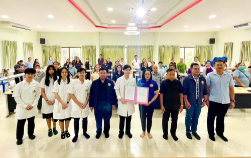 การประชุมอบรมพัฒนาศักยภาพบุคลากรด้านสุขาภิบาลอาหาร ในสถานศึกษา อำเภอหนองม่วง จังหวัดลพบุรี